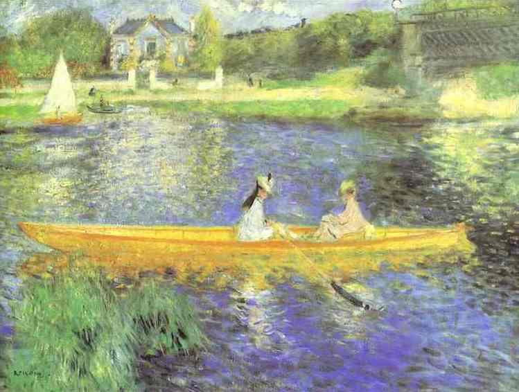 Pierre Auguste Renoir Banks of the Seine at Asnieres